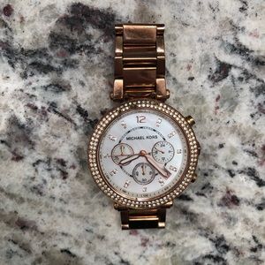 Michael Kors Rose-Gold Watch